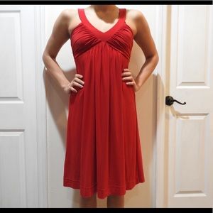 Calvin Klein red dress